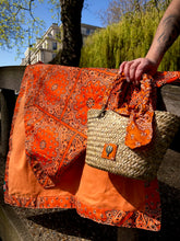 Charger l'image dans la galerie, Sac panier bandana