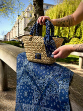 Charger l'image dans la galerie, Sac panier bandana