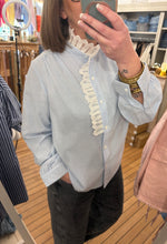 Charger l'image dans la galerie, Chemise Rose rayé bleu