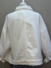 Charger l'image dans la galerie, Veste Anne blanche contour poches
