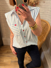 Charger l'image dans la galerie, Chemise ss manche Bella
